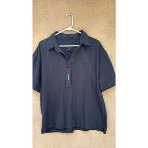 Daniel Patrick XS Shirt  Polo Men's Black New Designer Logo